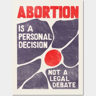 60s Vintage Pro-Choice Poster Posters and Art